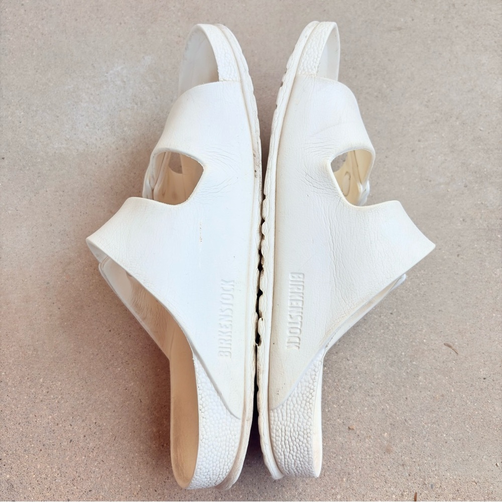 Birkenstock Arizona EVA Women EU 40 US 9/9.5 White Sandals Comfort Casual Shoes - Picture 3 of 6